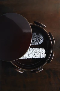 Lidded Stoneware Storage Box