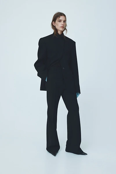 Pantalon habillé en laine