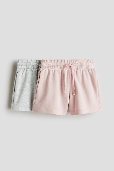 Lot de 2 shorts en molleton