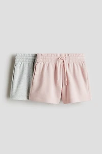 Lot de 2 shorts en molleton