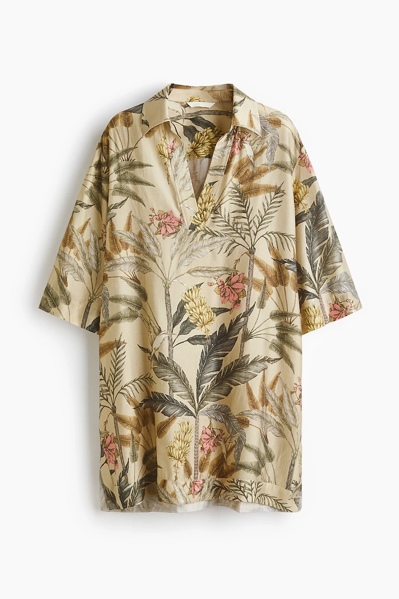 Loose-Fit Tunic Dress