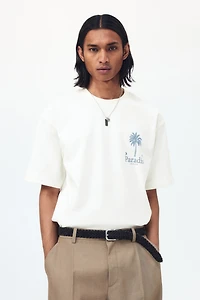 Relaxed-Fit Printed Cotton T-Shirt