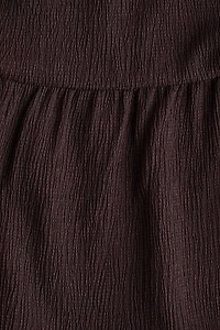 Crinkled Balloon-Leg Pants