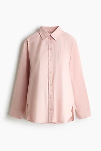 MAMA Cotton Poplin Shirt