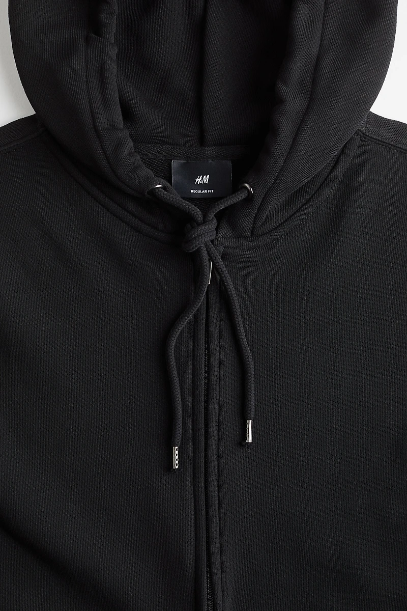 Regular Fit Hooded Jacket