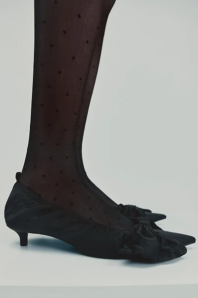 Escarpins avec boucle