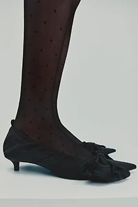 Escarpins avec boucle