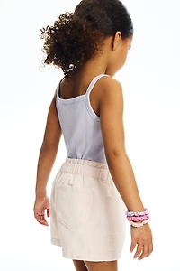 Embroidered-Detail Tank Top