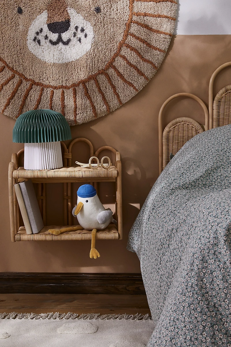 Rattan Wall Shelf