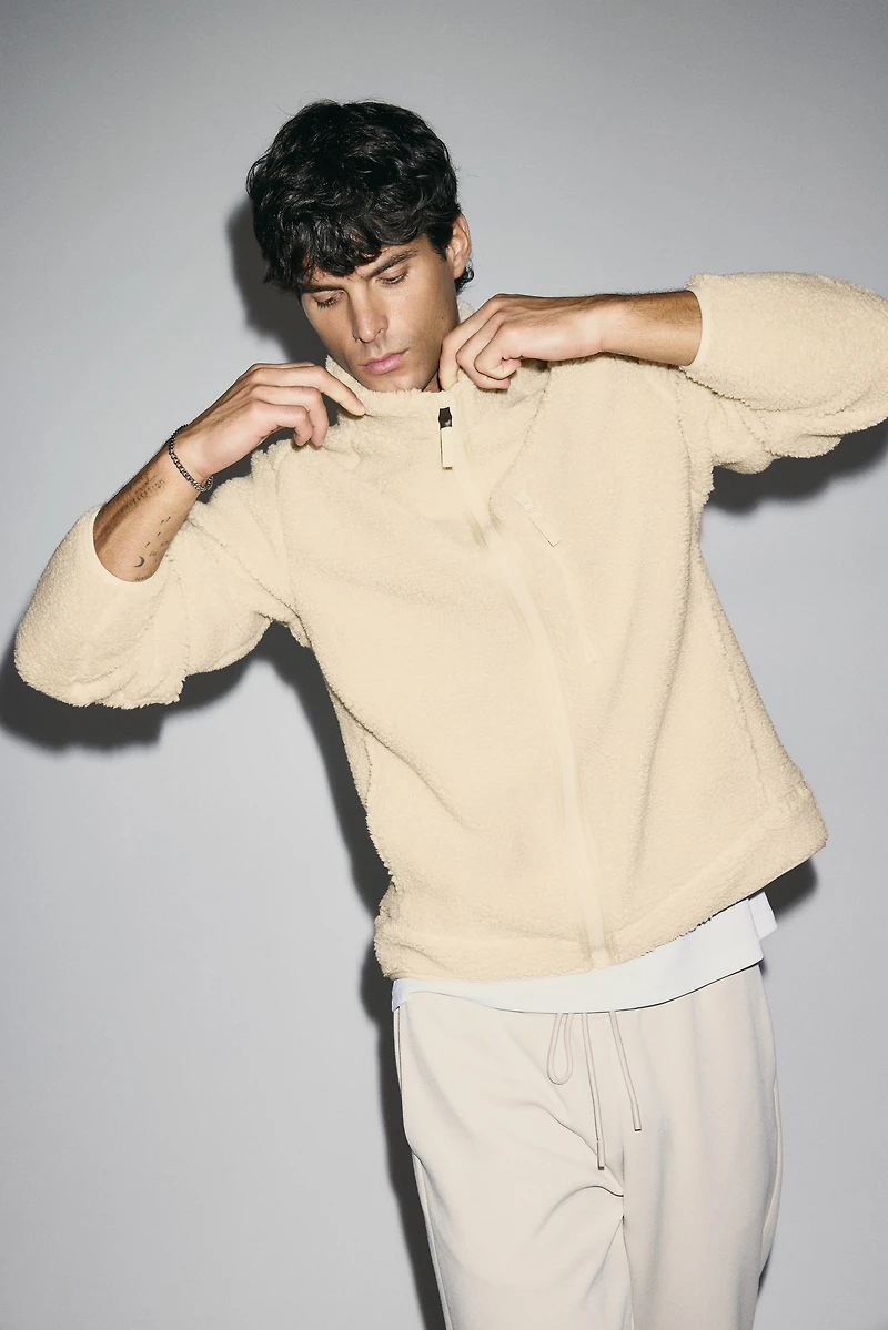 Veste de sport Coupe Classique en polar