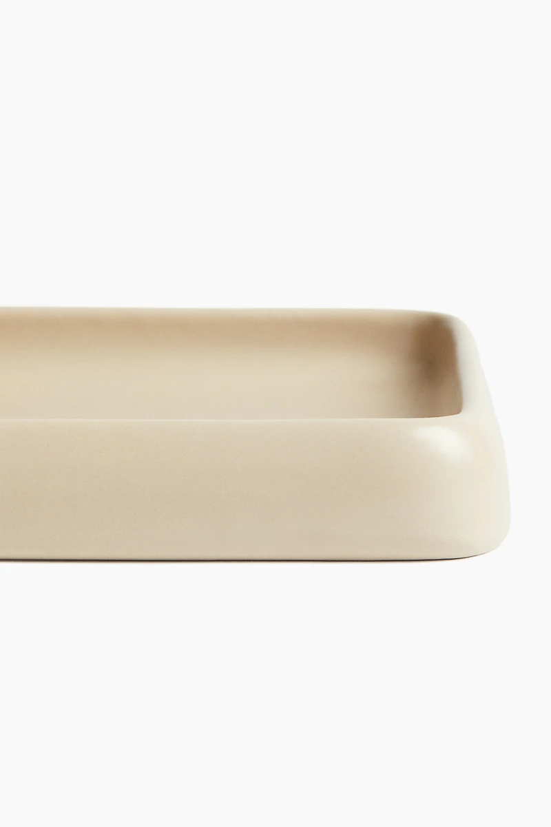 Porte-savon en grès cérame