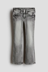 Bootcut Leg Low Jeans