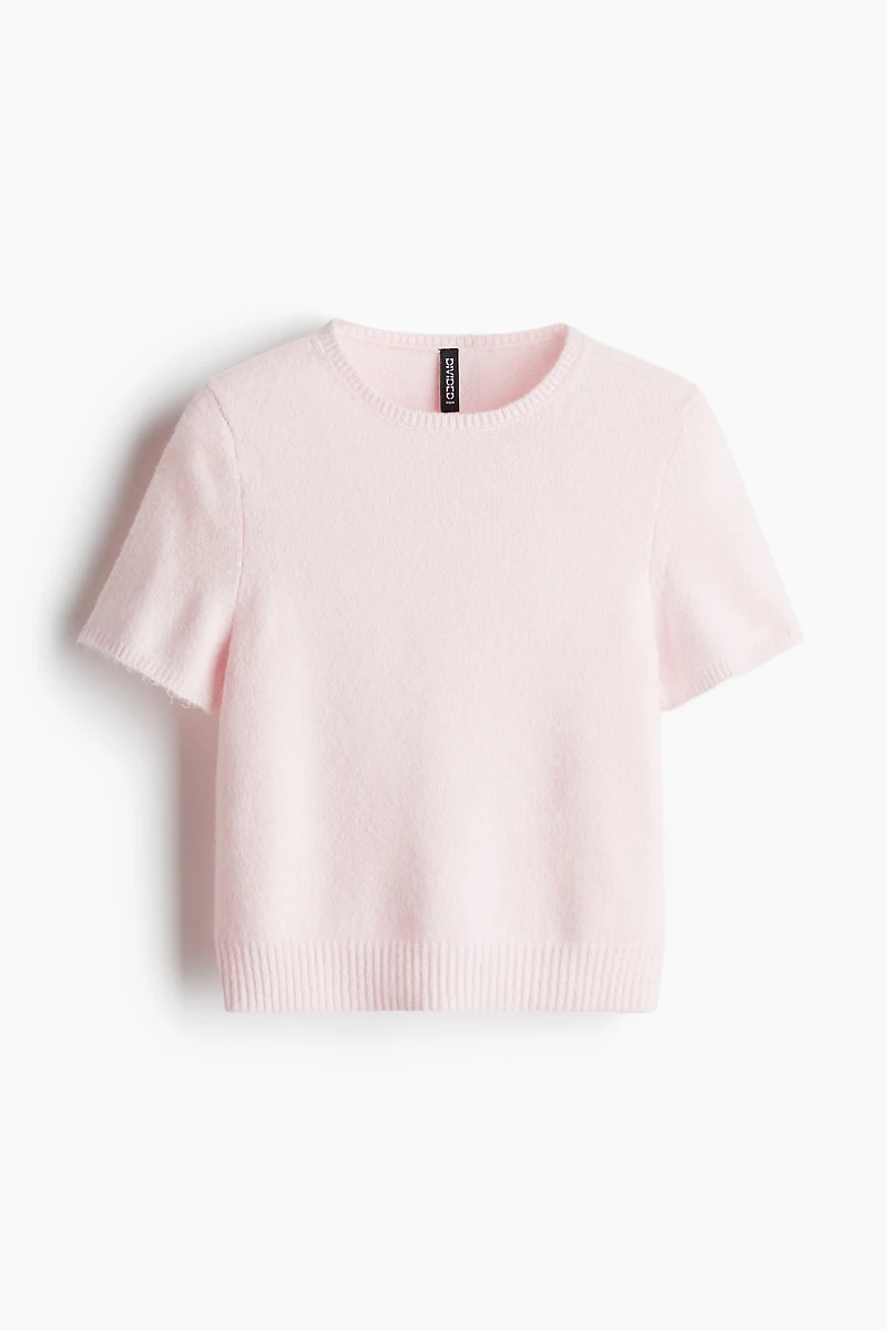 Fine-Knit T-Shirt