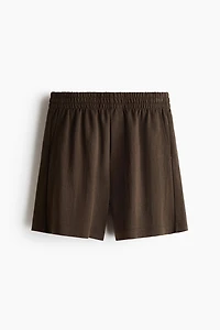 Relaxed-Fit Interlock Shorts