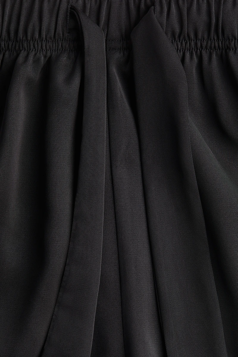 Twill Drawstring Shorts