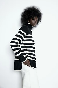 Oversized Turtleneck Sweater