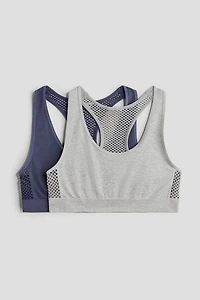 Hauts sans coutures, lot de 2