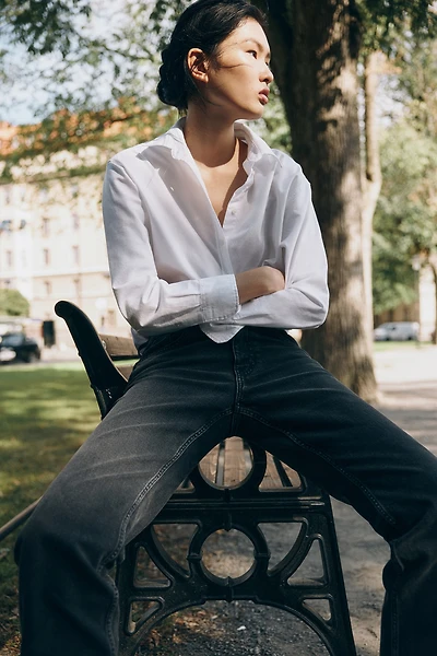 Slim High Jeans