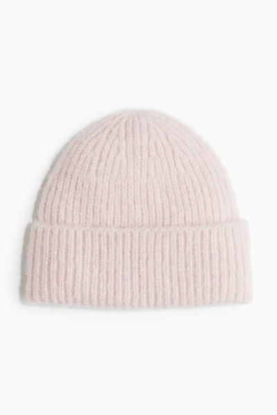 Tuque en tricot côtelé