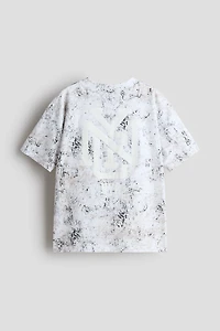 T-shirt ample imprimé