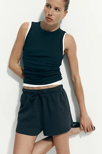 Drawstring Sweatshorts
