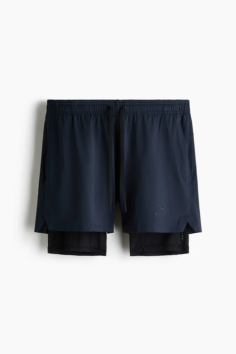 Double-Layered Sports Shorts with DryMove™