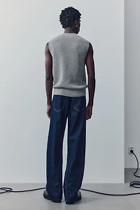 Débardeur en laine mélangée