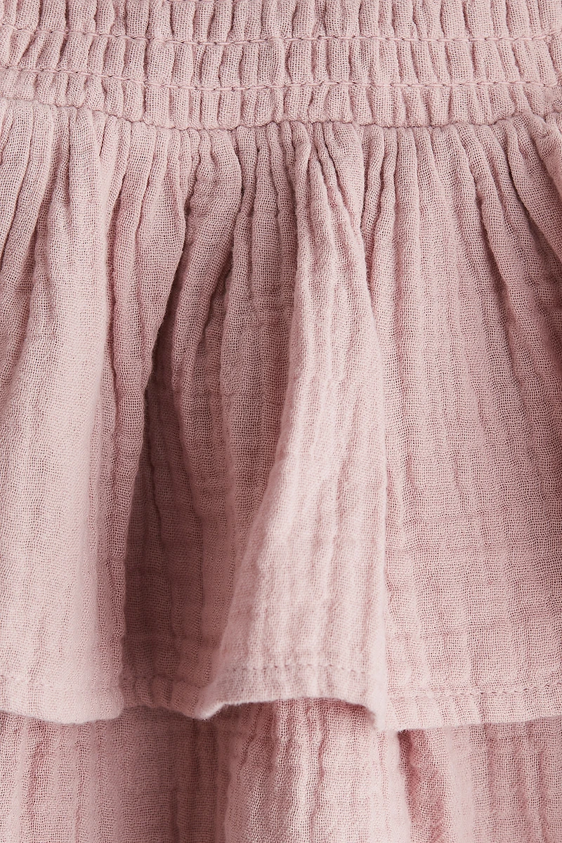 Tiered Muslin Skirt