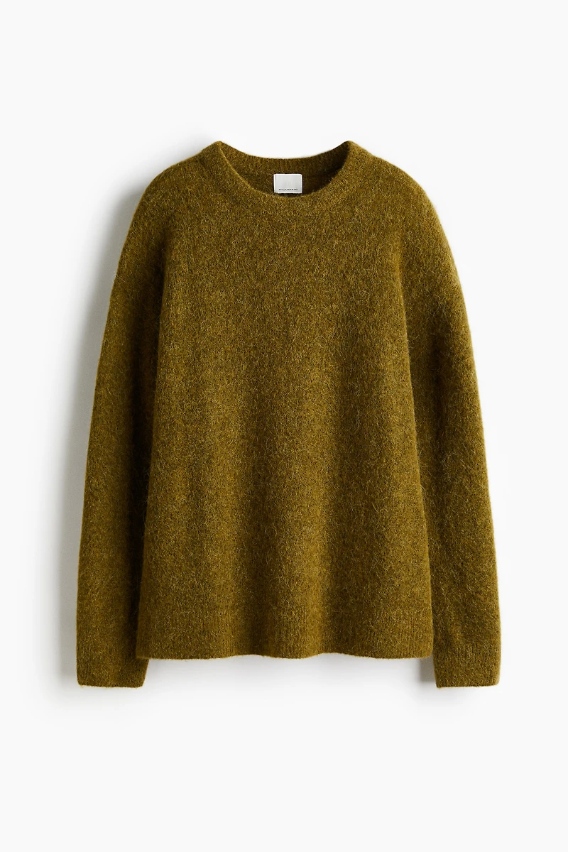 Oversized Alpaca-Blend Sweater