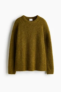Oversized Alpaca-Blend Sweater