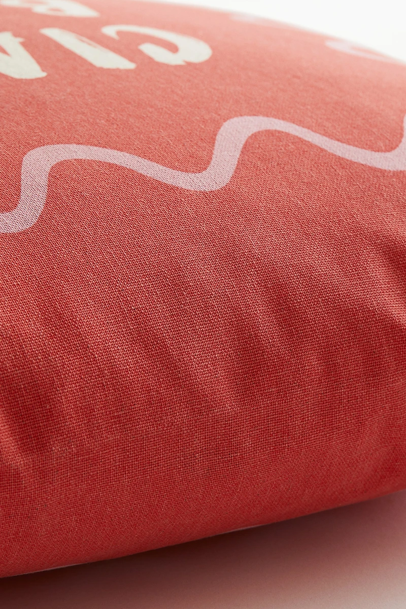 Printed Cotton Cushion Cover
