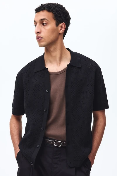 Regular-Fit Knit Shirt