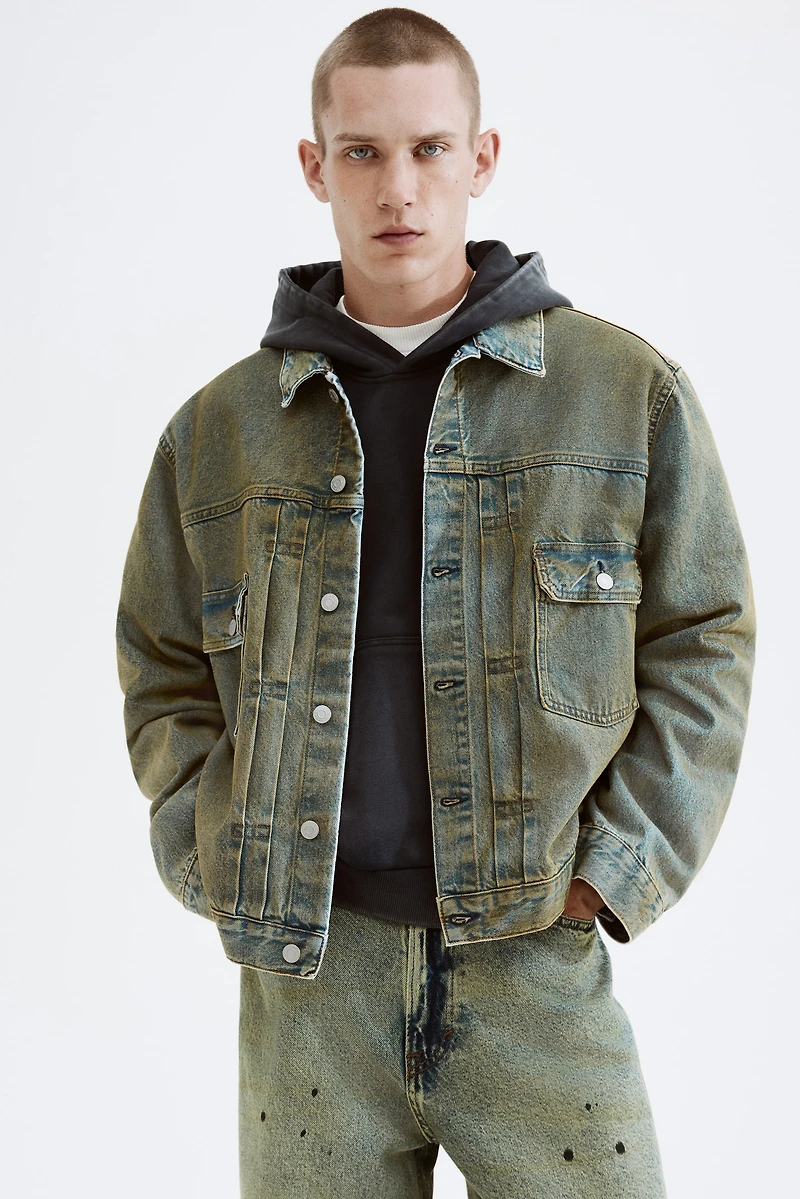 Loose-Fit Denim Jacket