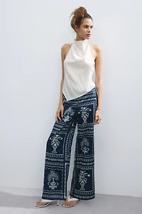 Asymmetric Halterneck Top