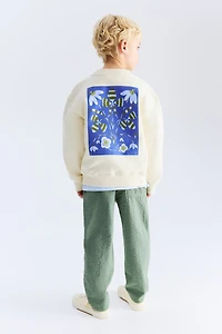 Printed Cotton Sweatshirt
