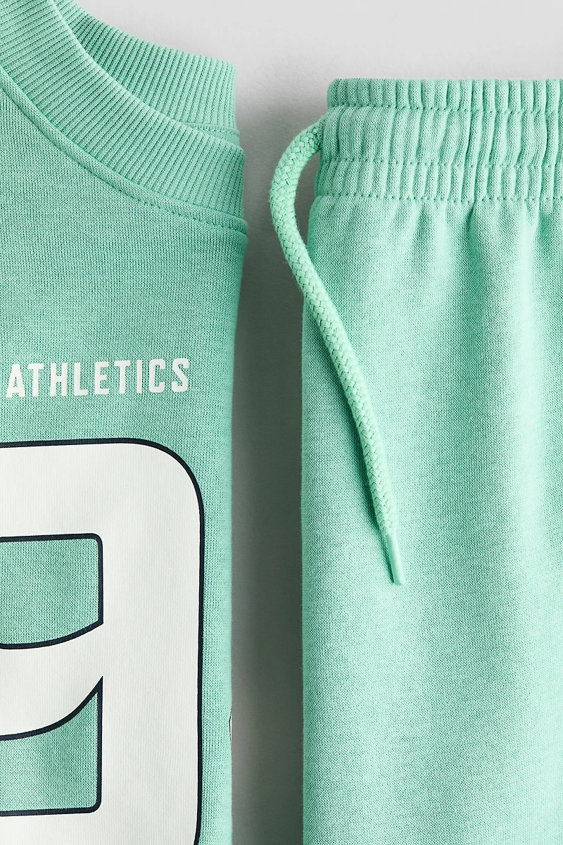 2-Piece Sweatshirt and Joggers Set