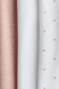 Lot de 3 leggings à ceinture repliable