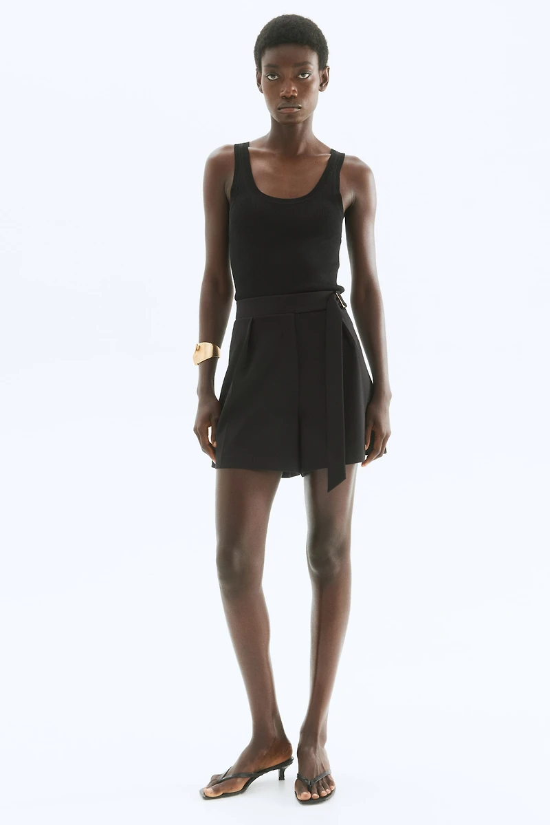 Belted Shorts