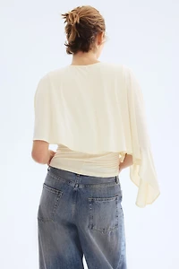 Cape-Detail Top