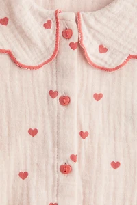 Cotton Muslin Romper Suit