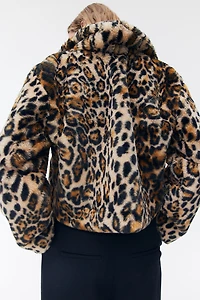 Cropped Fluffy Jacket