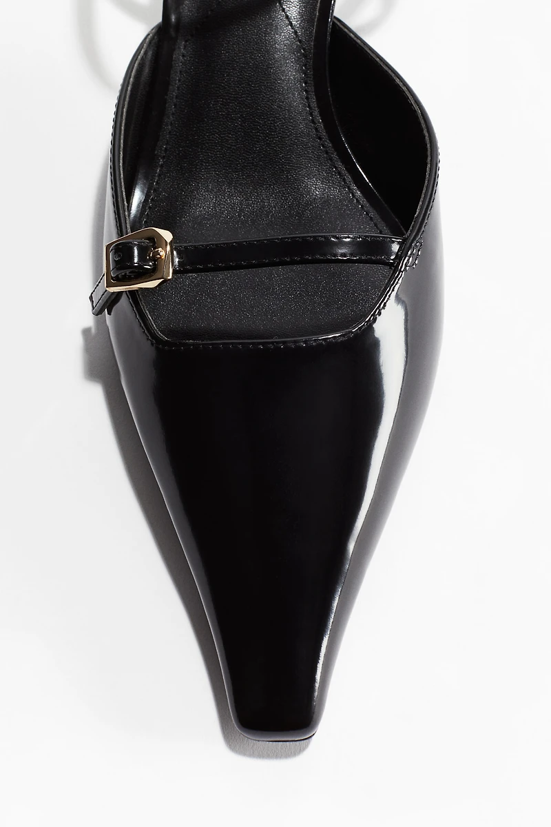 Pointed Heeled Sandals