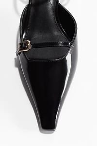 Pointed Heeled Sandals