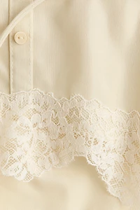 Drawstring-Detail Camisole Top