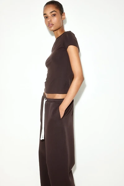T-shirt ajusté en viscose