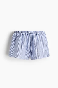 Linen Drawstring Shorts