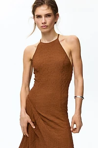 Textured Jersey Dress