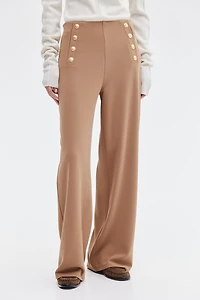 Pantalon à boutons