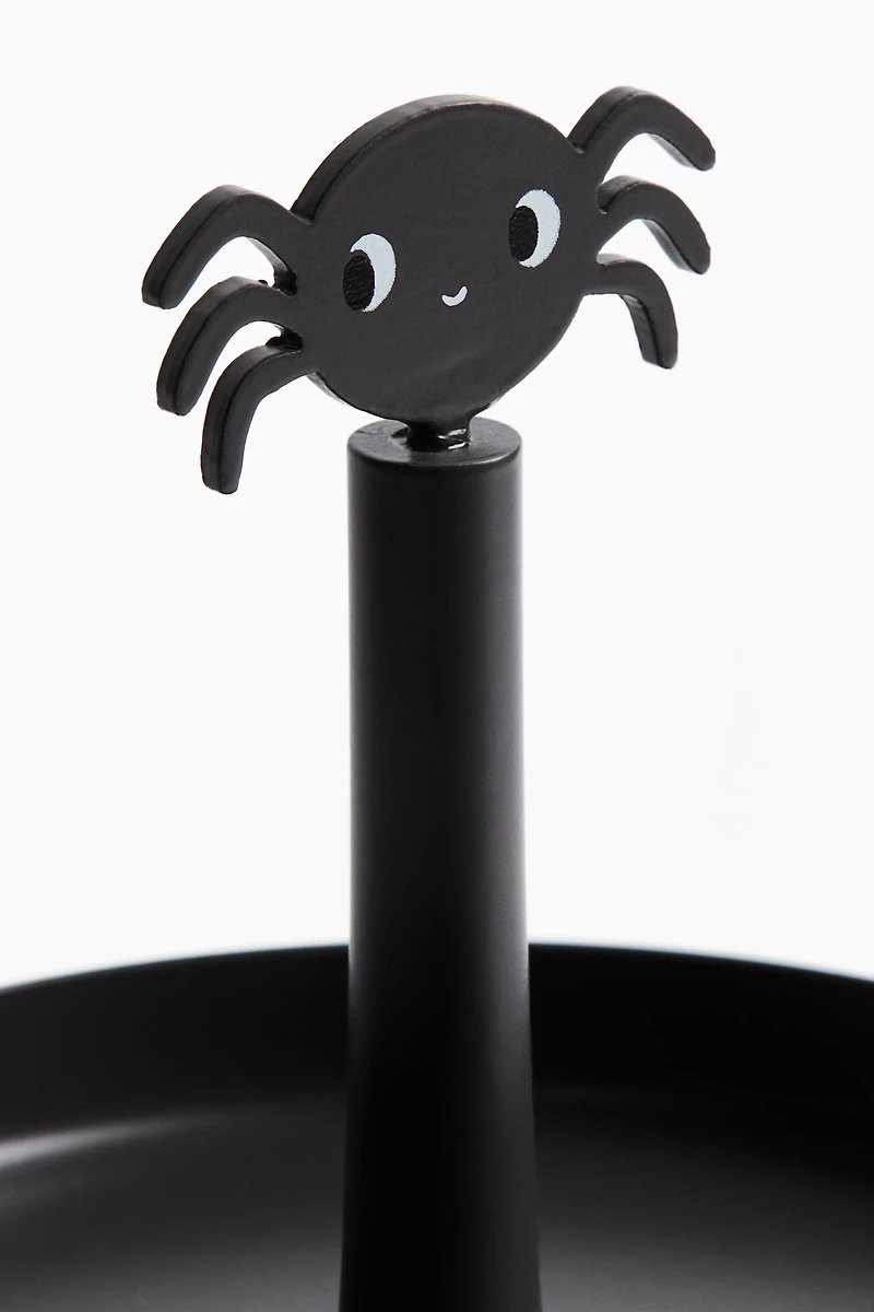 Two-Tiered Halloween Serving Tray