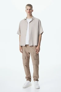 Regular-Fit Twill Cargo Pants
